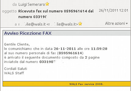 Web Fax